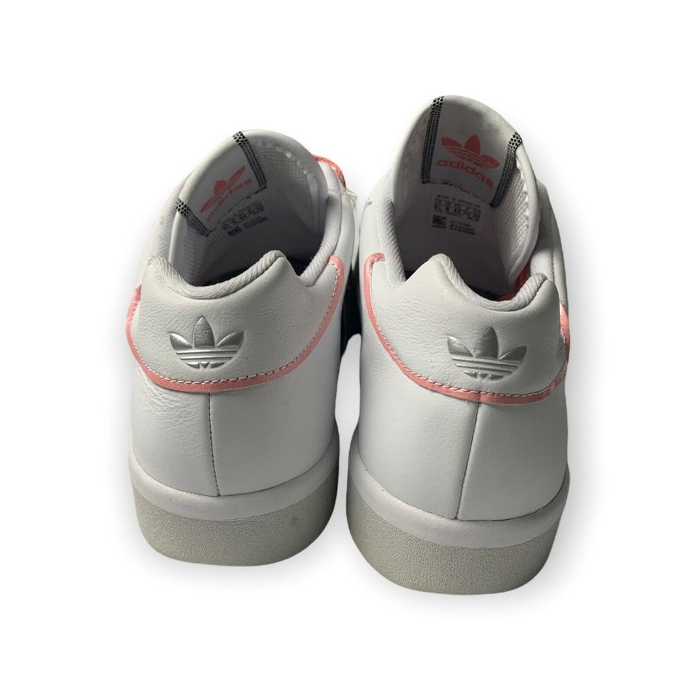 adidas Slamcourt Lace Up Womens Sneakers Shoes Casual - White EF2086 - Picture 7 of 10